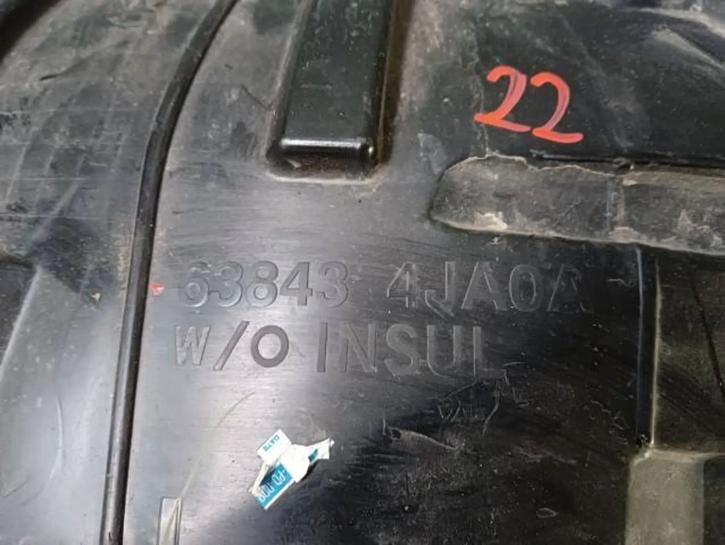 фото №9, M22 nissan navara подкрылок левая передние 638434ja0a