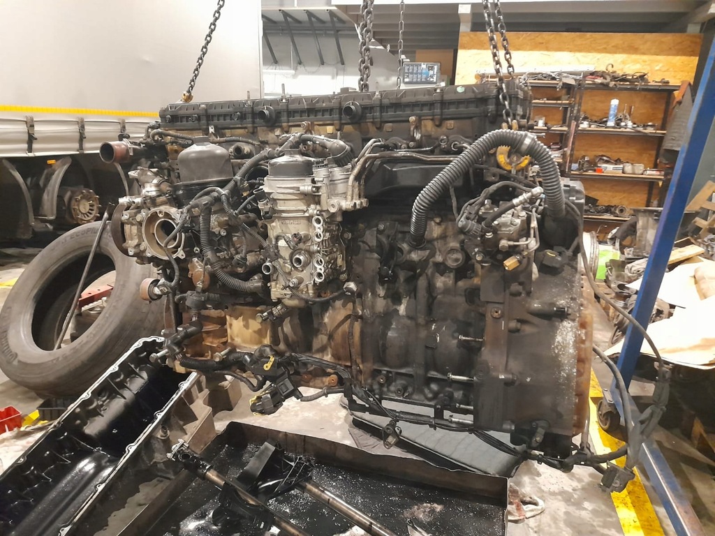 фото №8, Двигатель om470 mercedes actros mp4 arocs antos euro 6