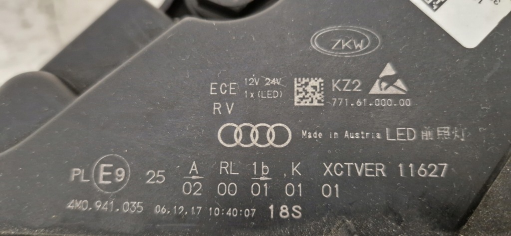 Audi q7 2 2 4m0 matrix фара перед ліва 2015-2018r Ціна