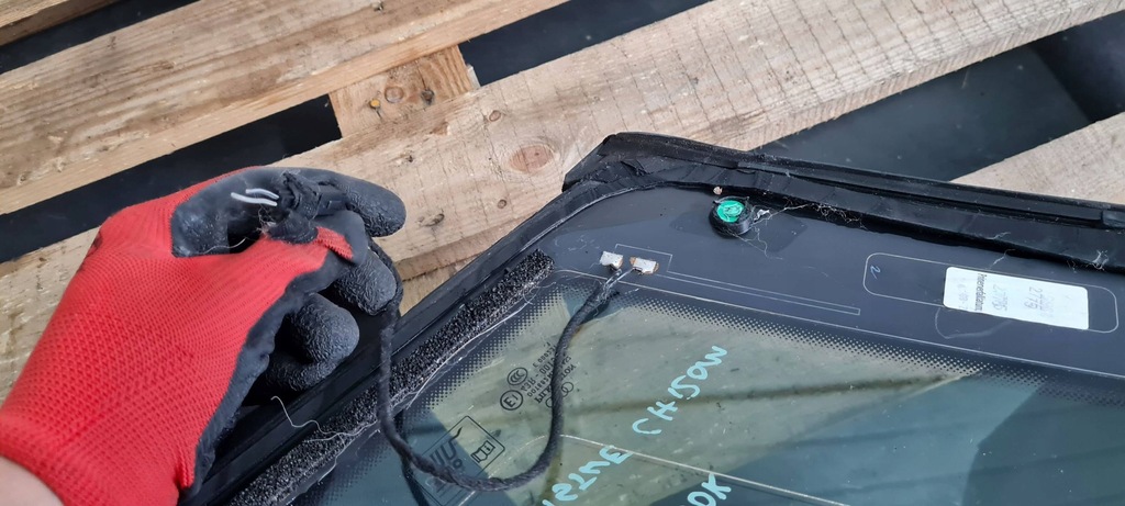 фото №10, S4 b8 a4 стекло кузовная правая правый задняя w крыло 11r 8k9845300n