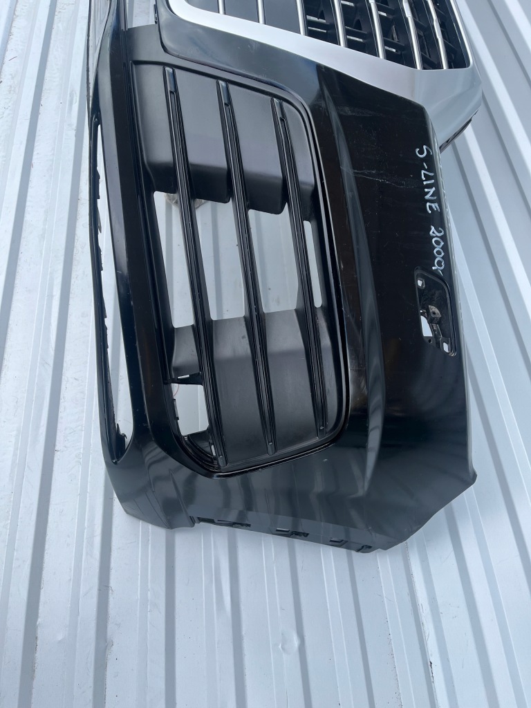 Audi q7 s-line 4m0 перед передній бампер решітка радіатора Недорого