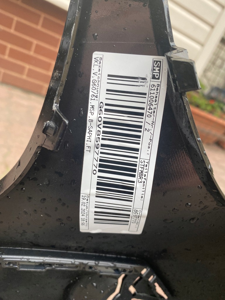 фото №13, Bmw 5 g60 g61 23-24 m-pakiet бампер передний