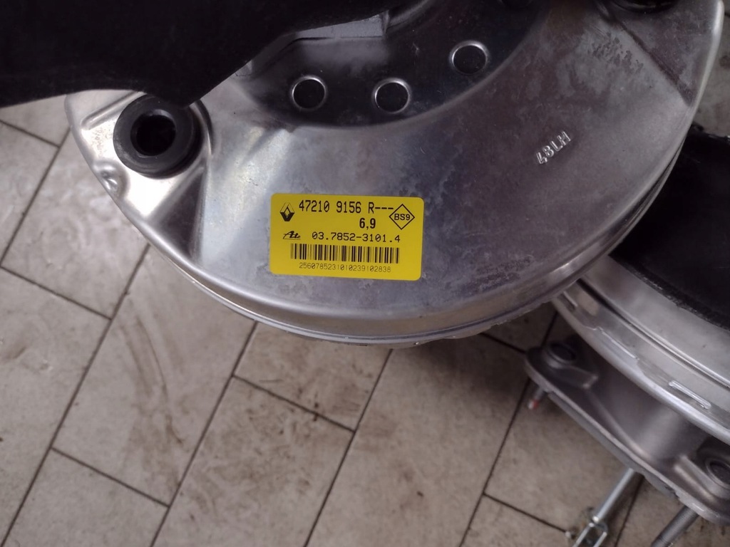 фото №3, Підсилювач гальм насос гальмівна renault clio v 472109156r