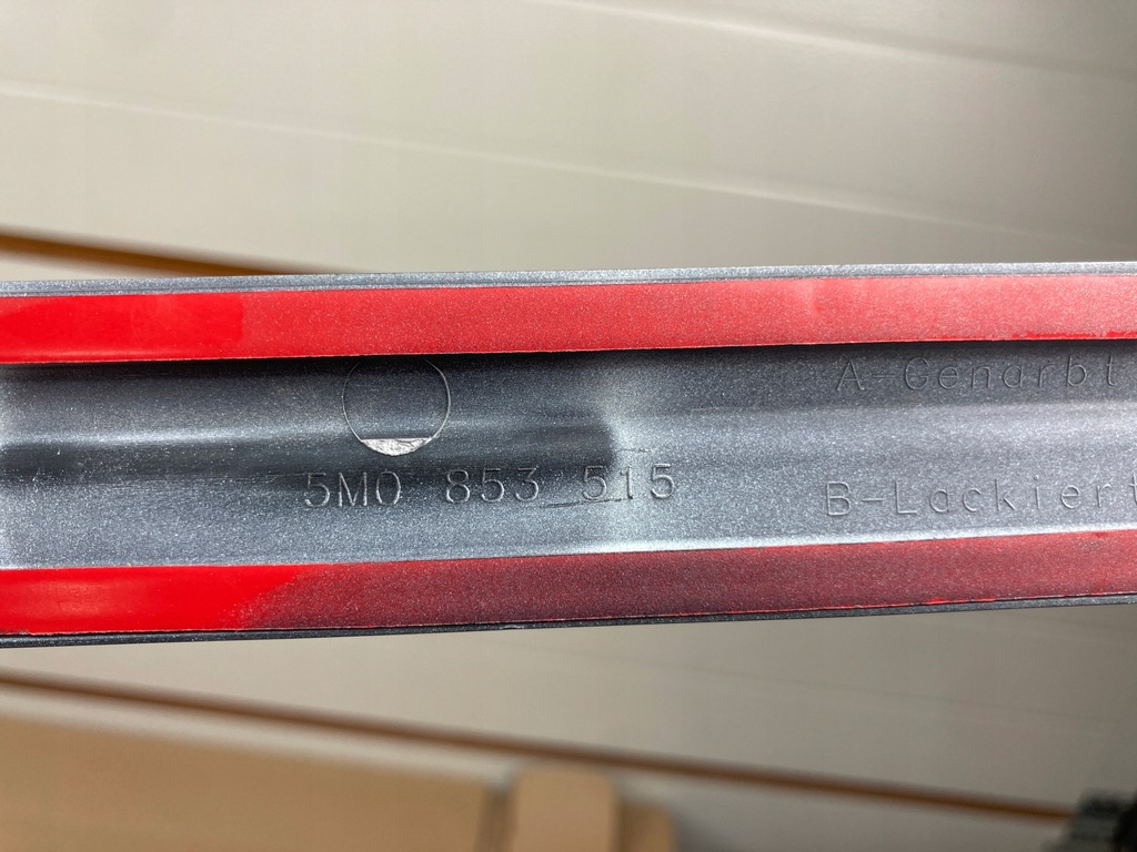 фото №7, Молдинг дверь левая передняя vw golf v plus 5m0