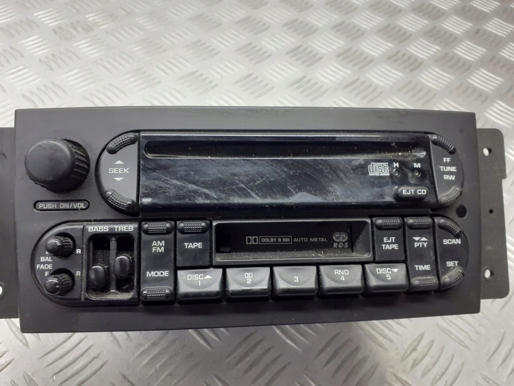 фото №1, Радио заводской cd chrysler pacifica 3.5 p05094468ac