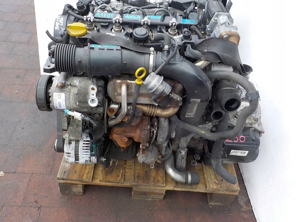 фото №8, Opel meriva b 11r 1.7 cdti 101km двигатель a17dt kompletny