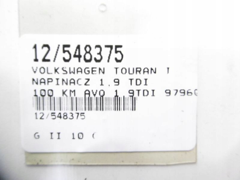 Vw touran i натягувач ролик 1,9tdi 979608 Недорого