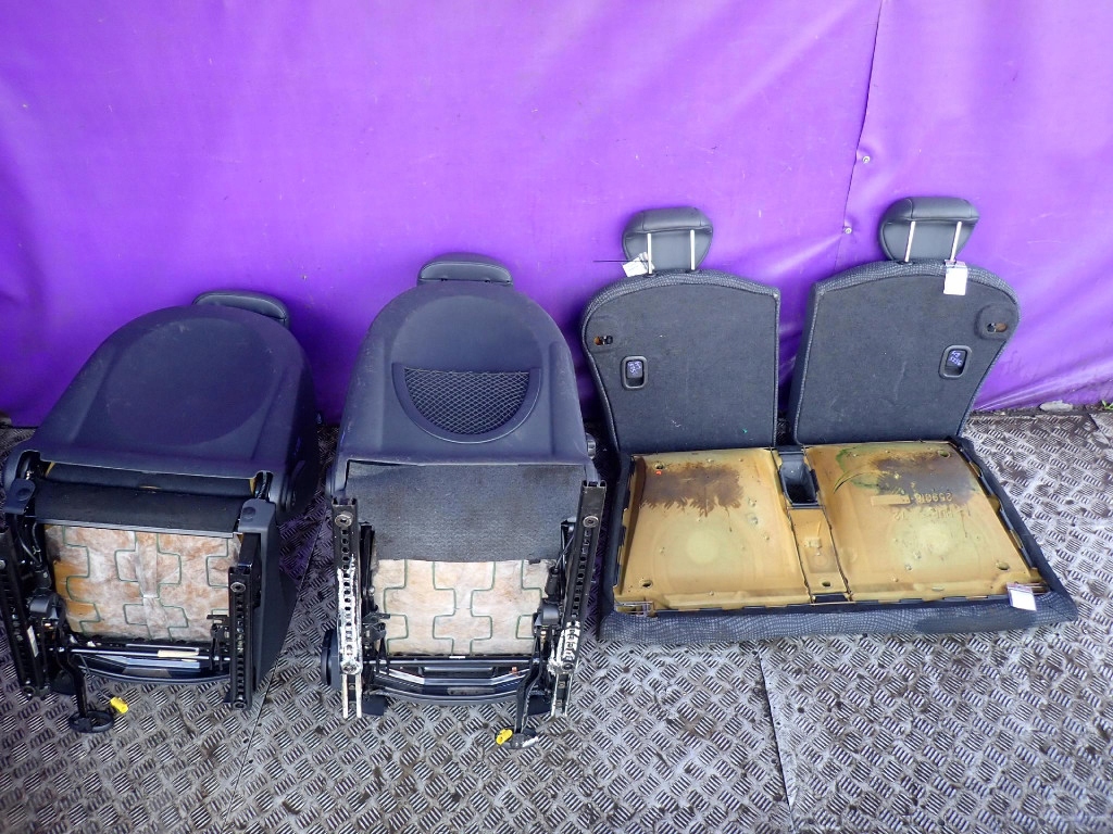 Mini cooper i r50 01- 3d сидіння перед лівий правий заднє сидіння задня напівшкіра kpl eu Зі Шроту