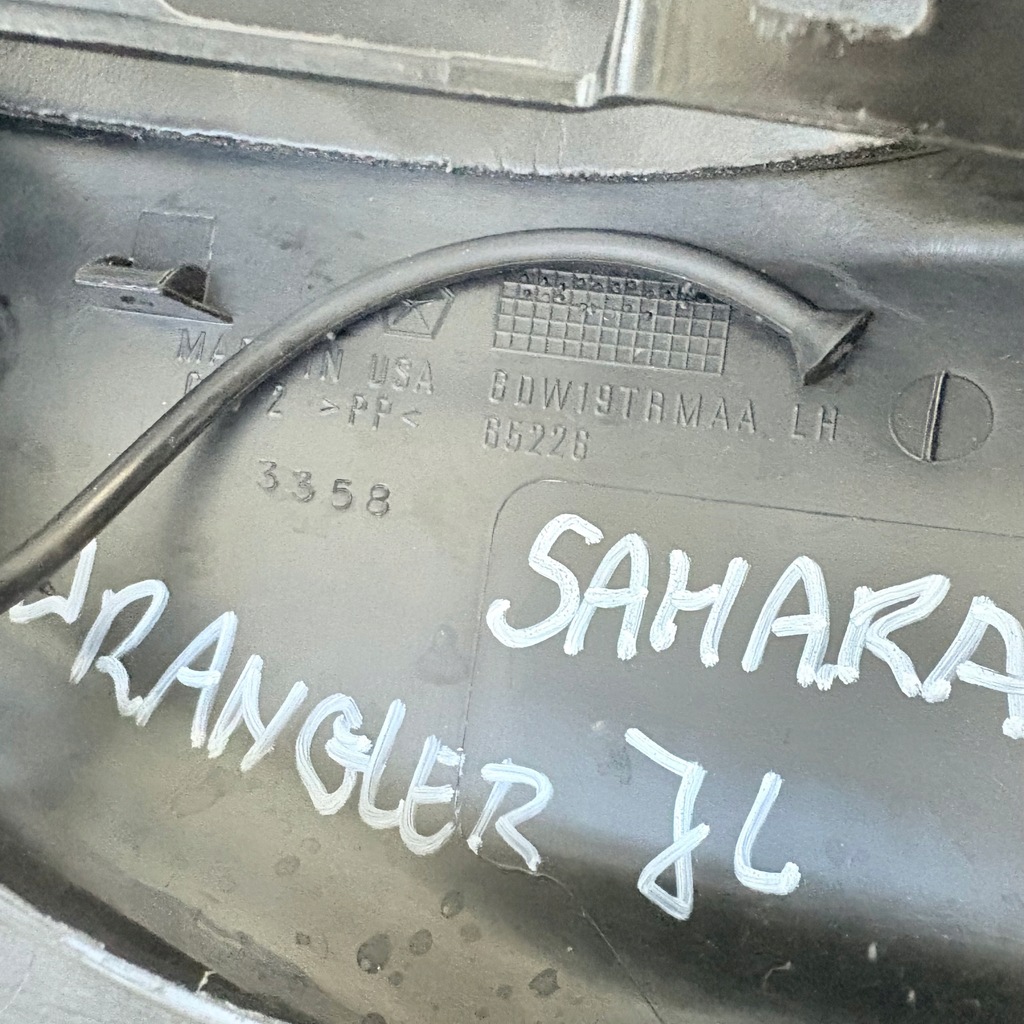 фото №9, Захист поріг стійка ліва jeep wrangler jl sahara 6bm29tx7ac