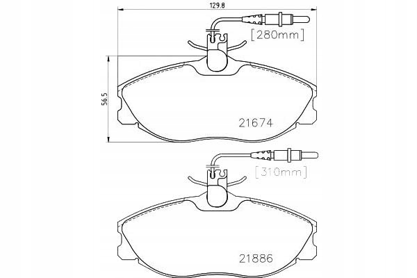 фото №2, Textar тормозные колодки ham. peugeot перед 406
