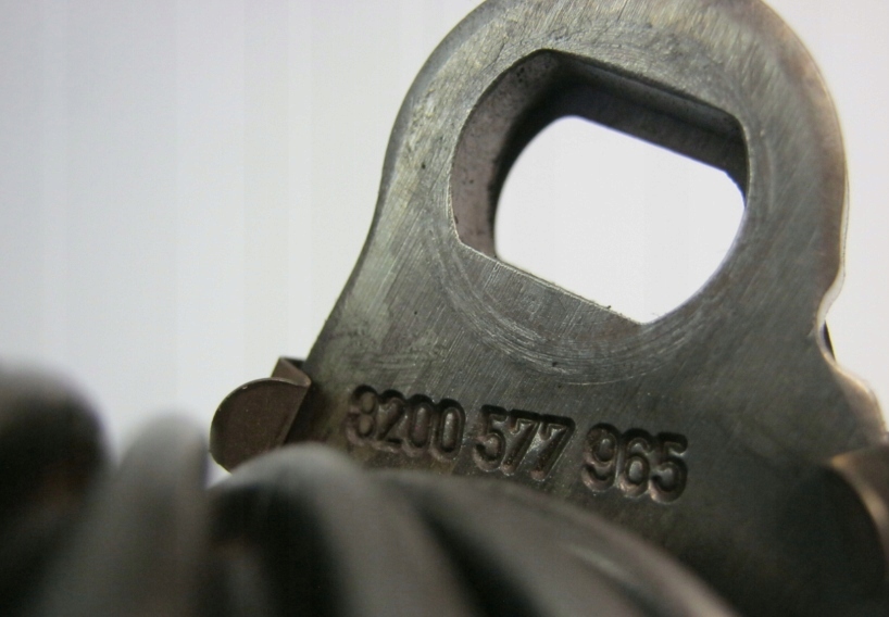 Труба трубка шланг egr renault clio kangoo dacia logan 1.5 dci 8200577965 Оригінал