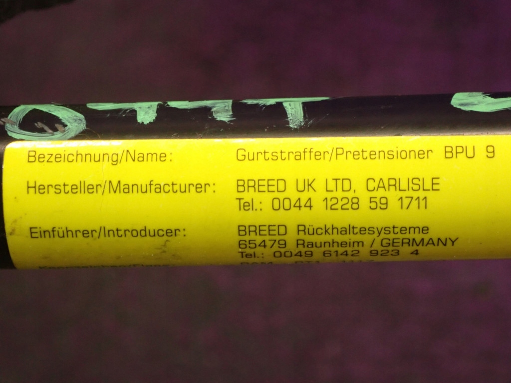 фото №8, Opel signum hb 5d 03-05 натяжитель поперечина левый 13127947f 4 pin