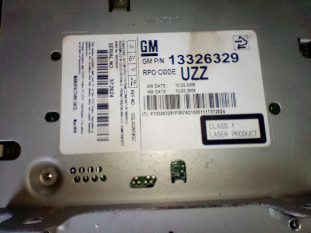 фото №4, Автомагнітола opel insignia a 13326329