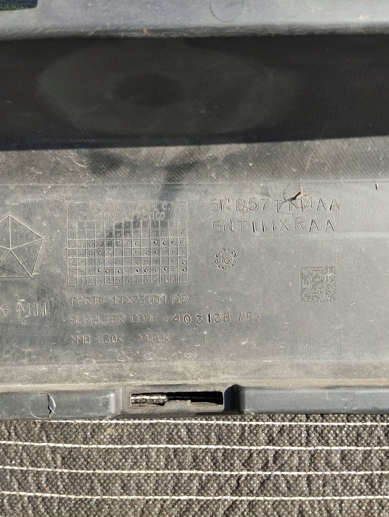 фото №13, Бампер перед передній fiat freemont dodge journey 1tx73trm