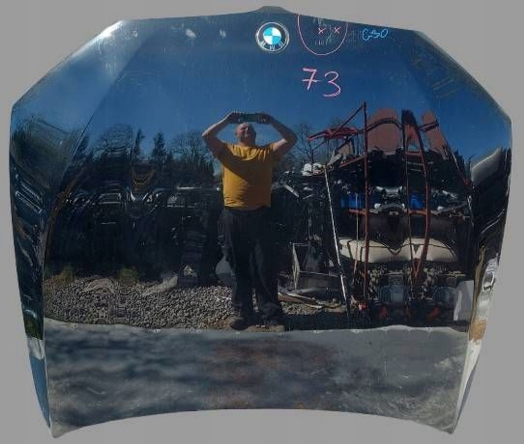 фото №15, Bmw 5 g30 g31 крышка передняя / капот двигателя