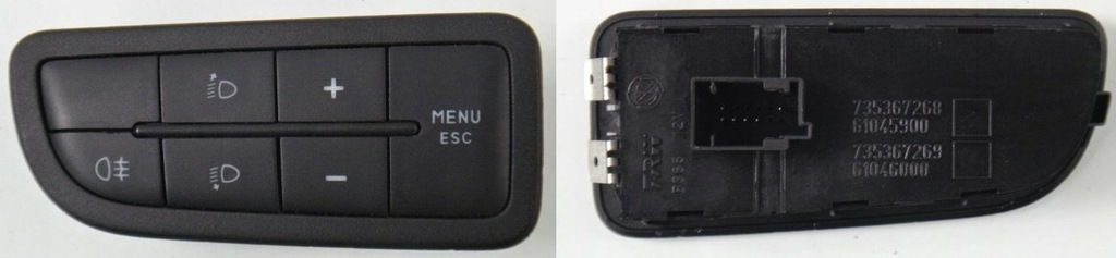 фото №1, Fiat grande punto 07 r панель переключатель света