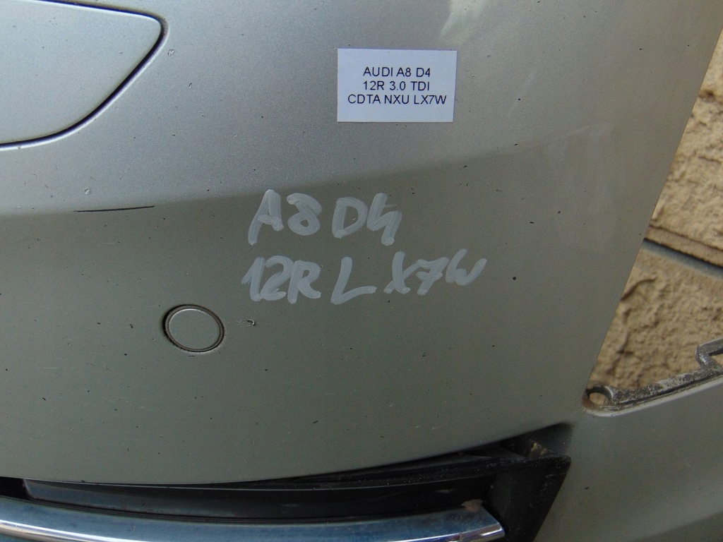 фото №7, Бампер перед передний audi a8 d4 10- lx7w