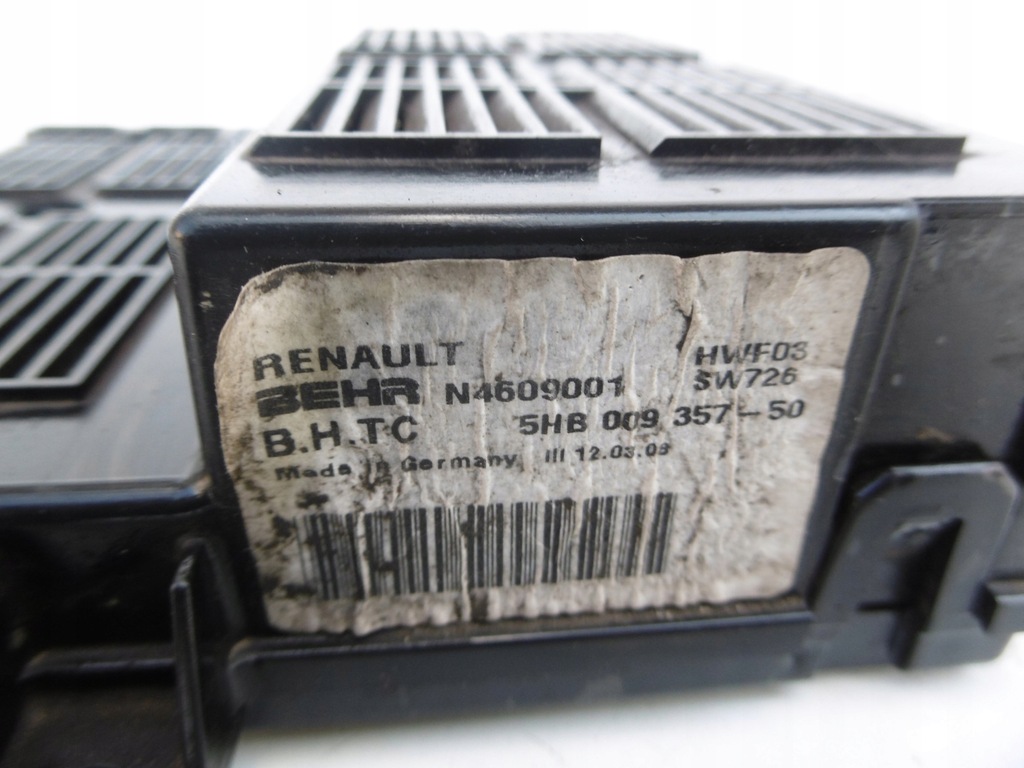 фото №7, Модуль отопления отопителя renault magnum