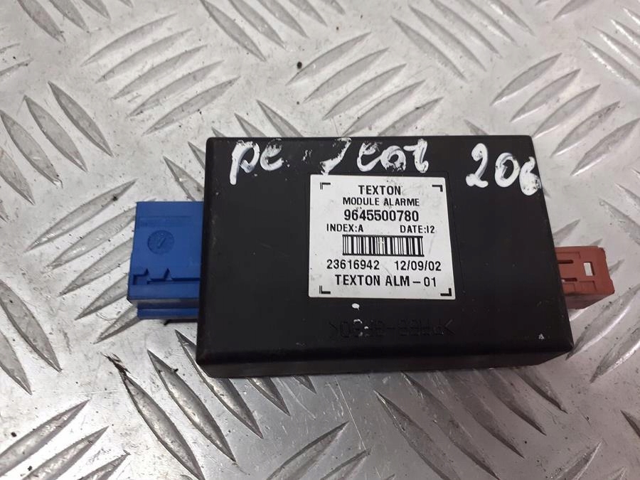 фото №1, Блок управления модуль сигнализация peugeot 206 9645500780