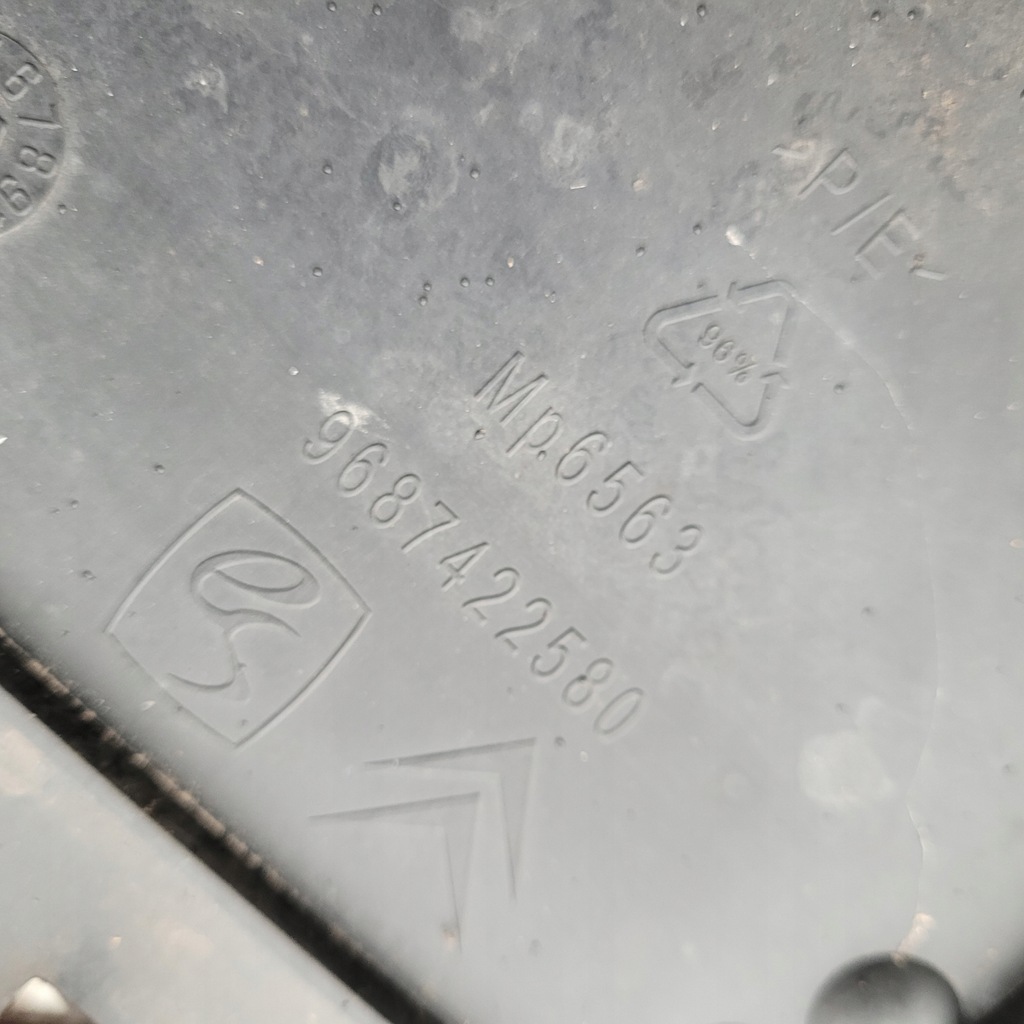 фото №9, Плита pod бампер citroen c4 ii b7 9687422580