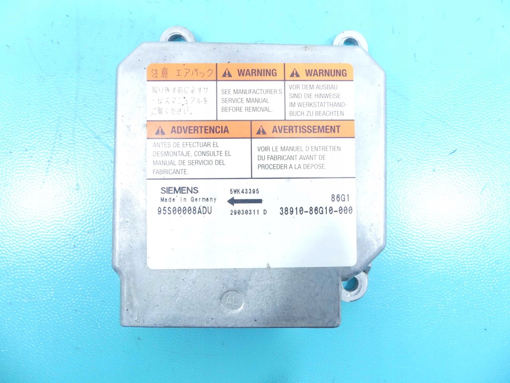 фото №12, 2x подушки безопасности подушка безопасности ремни датчик justy iii 03-07 eu