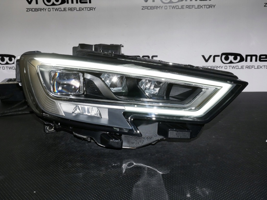 фото №12, Комплект левая правая фары лампы audi a3 s3 rs3 8v full led lift
