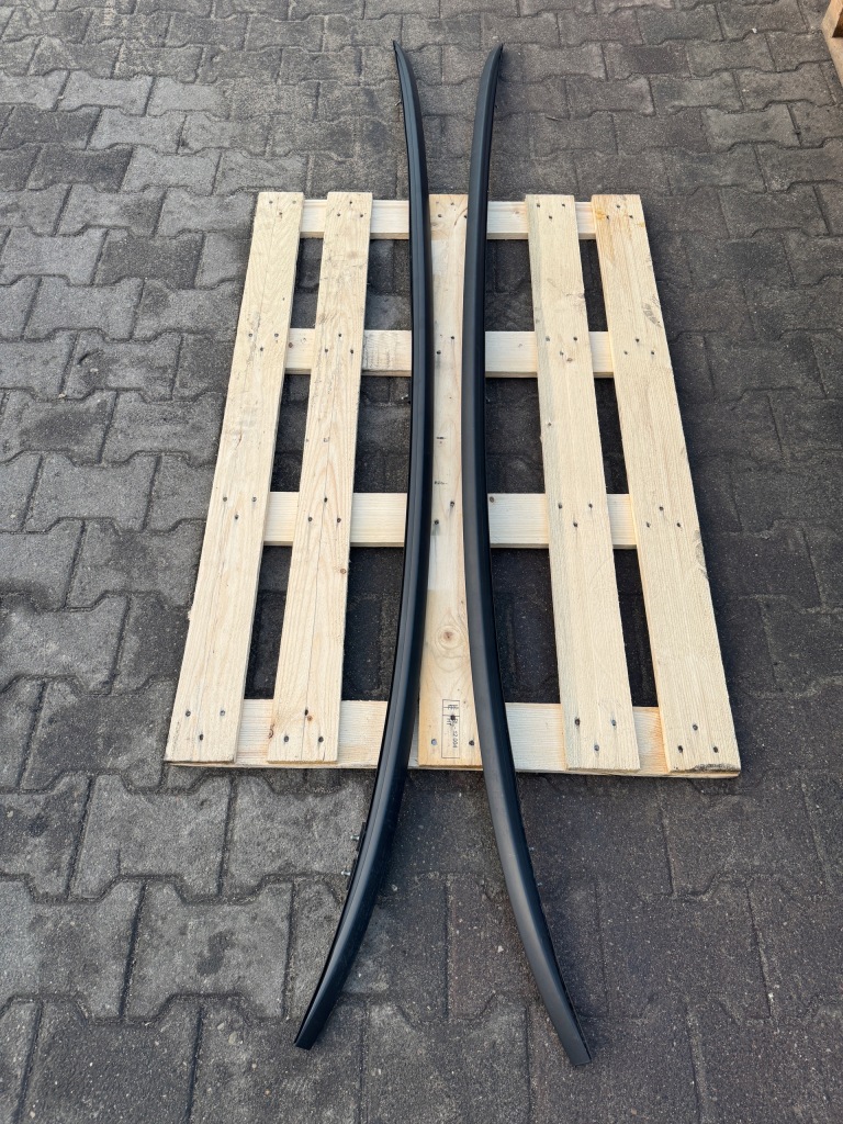 фото №1, Mercedes e 213 рейлинги кровельные комплект чёрные