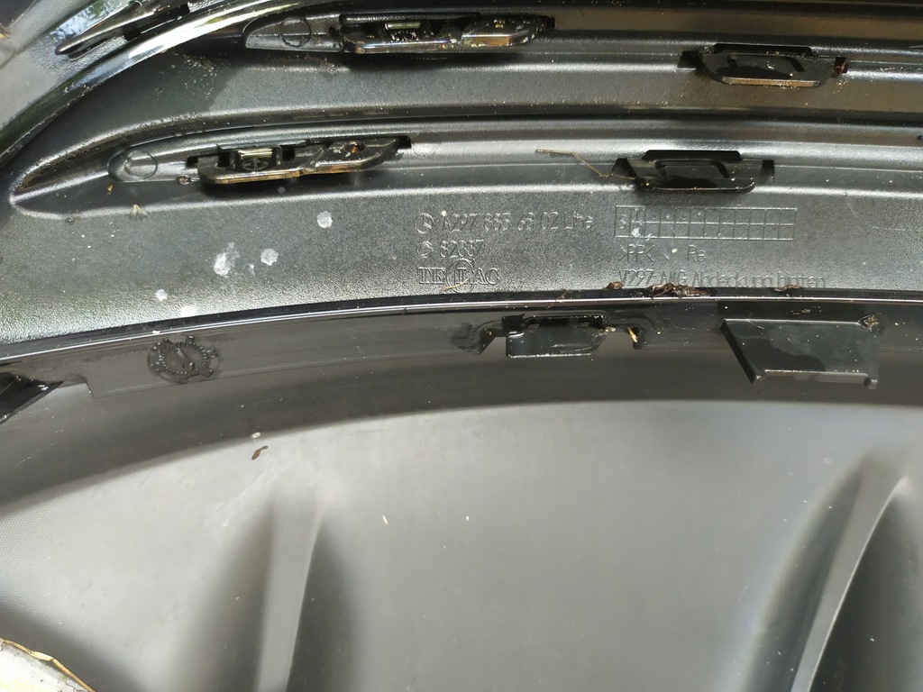 фото №6, Mercedes eqs v297 w297 amg бампер задняя задний + диффузор