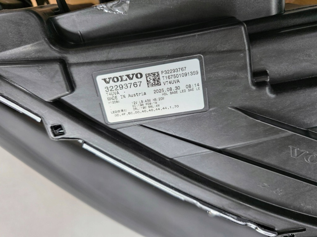 Volvo xc40 рестайлинг  америка ameryka фара перед левая full led base новая 32293767 Цена