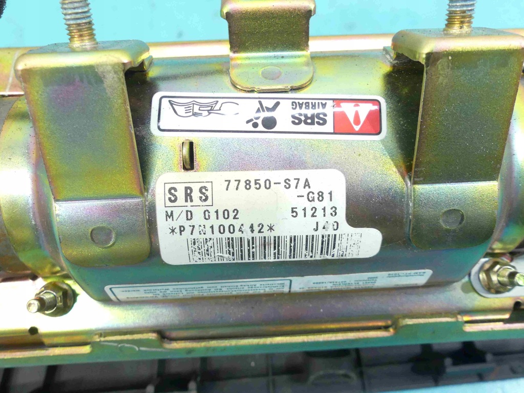 фото №7, Подушки безпеки 2x подушка безпеки натягувачі honda stream i 02r eu