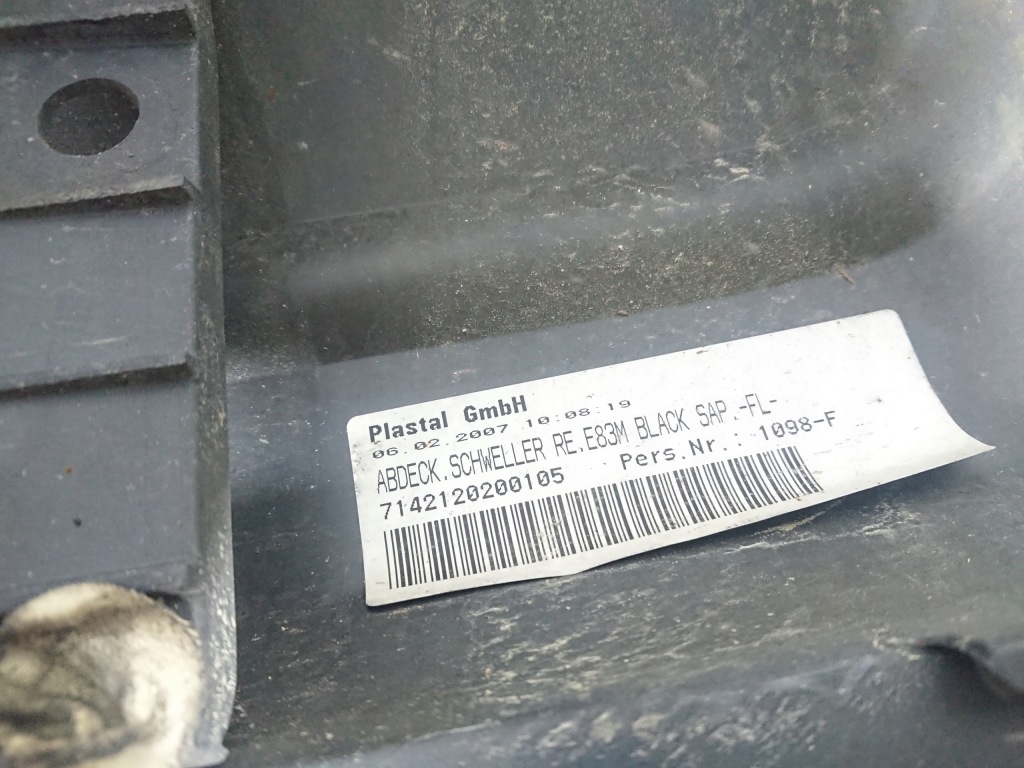 фото №5, Bmw x3 e83 накладки накладки пороги m набір sapphire