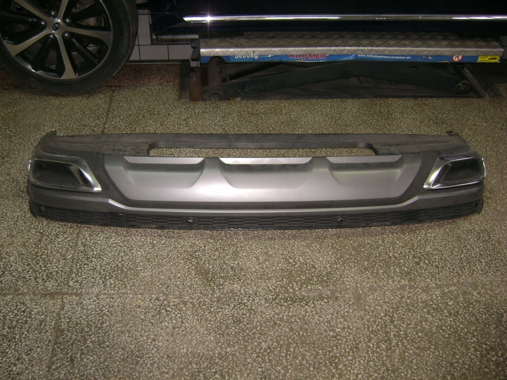 фото №1, Бампер задний диффузор audi q7 lift