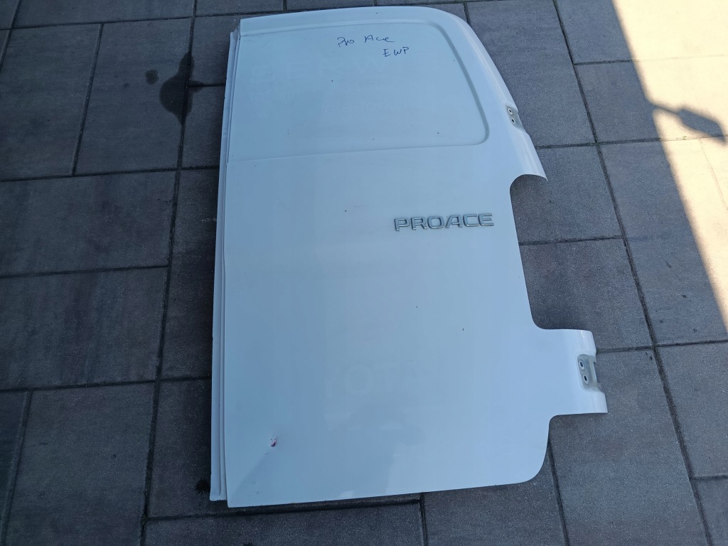 фото №5, Дверь задняя задние правое toyota proace pro ace 2016----ewp белый