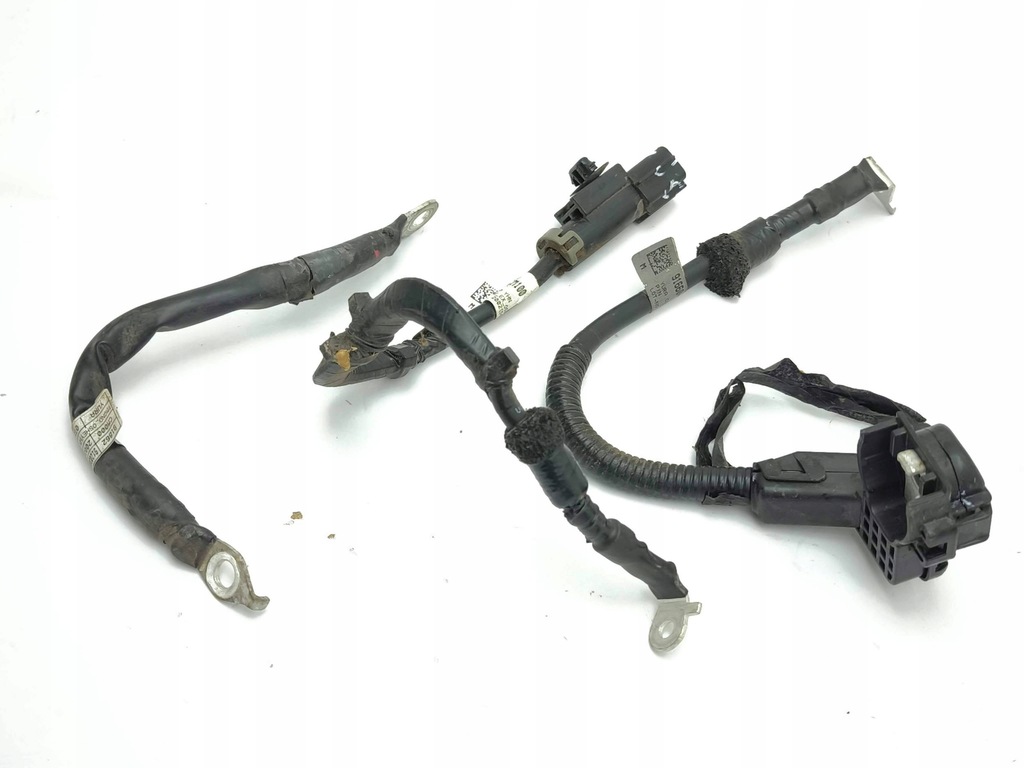 фото №5, Hyundai kona i 2020 комплект минус / клемма / шланг аккумулятор