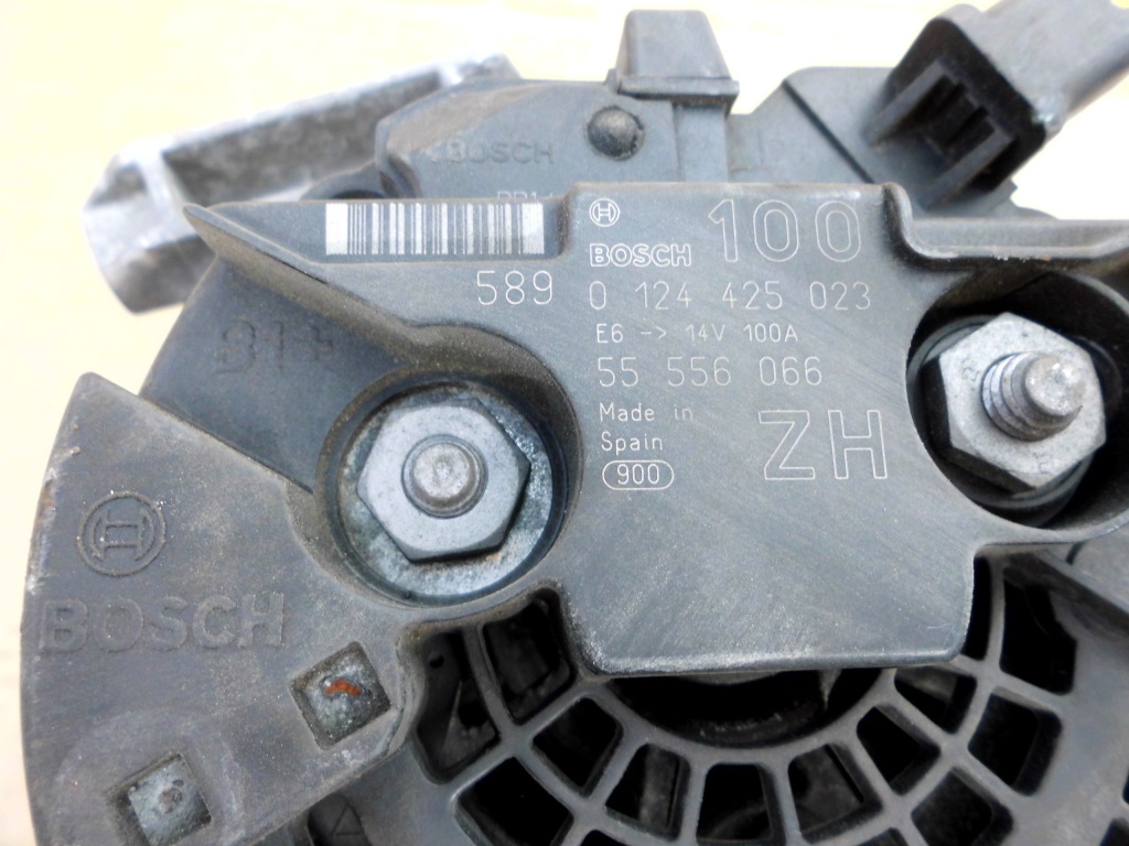 Генератор opel zafira b 2.2 direct 93189250 0124425023 55556066 100 amper в Украине