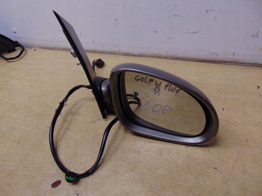 фото №6, Зеркало правое vw golf vi plus 10 pin europa