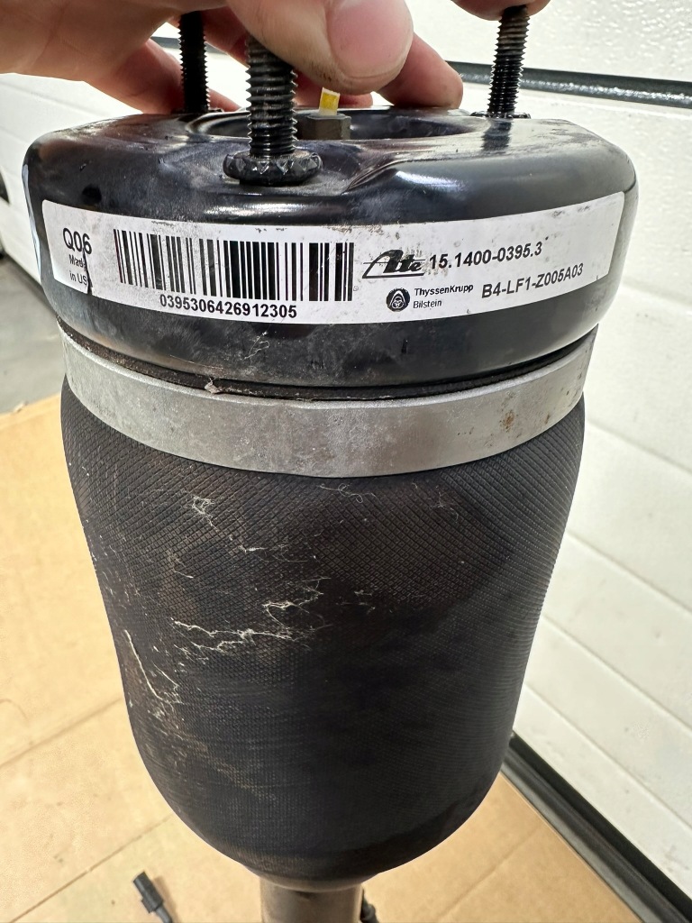 фото №7, Амортизатор левый перед, левый передний, амортизатор mercedes ml w164 6.3 amg. gl x164