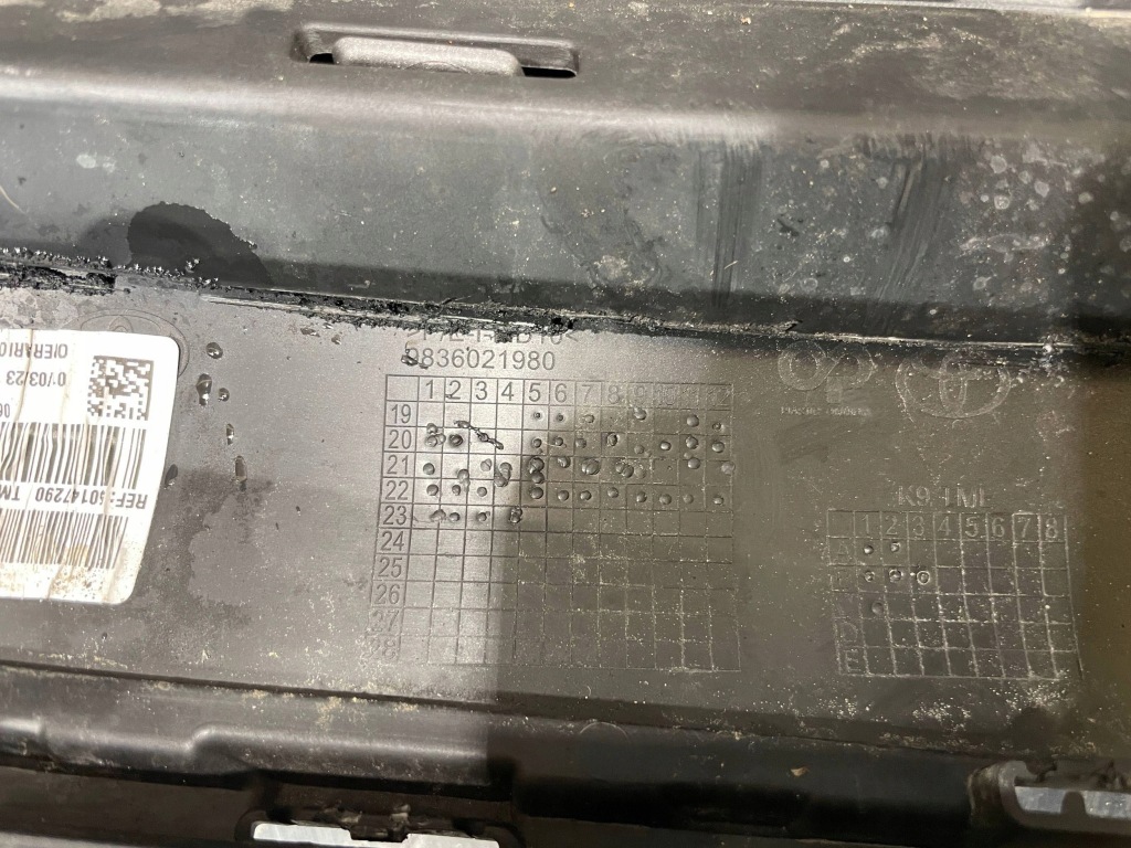 фото №10, Toyota proace city 19-23 решітка радіатора решітка радіатора середня бампера перед передня