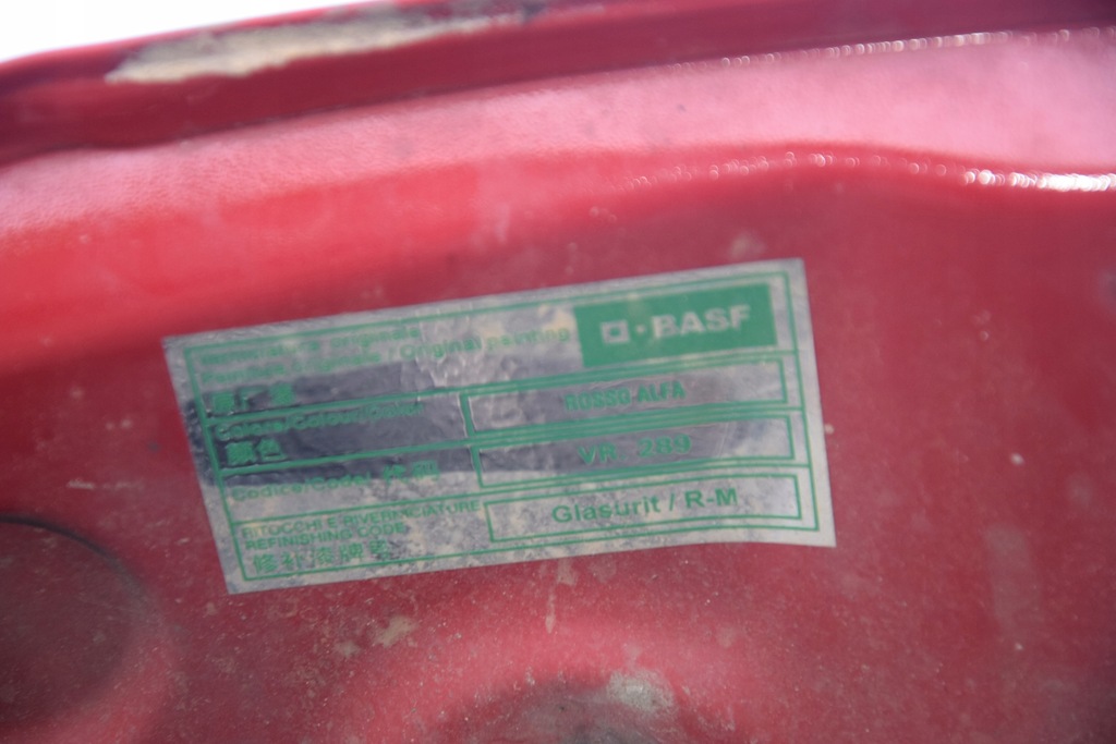 фото №11, Alfa romeo giulietta капот кришка двигуна vr 289