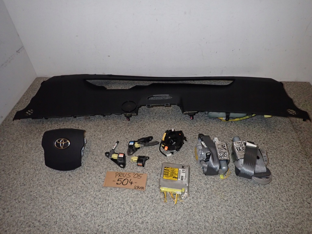 фото №1, Toyota prius ii 03- подушки безпеки повітряні набір eu