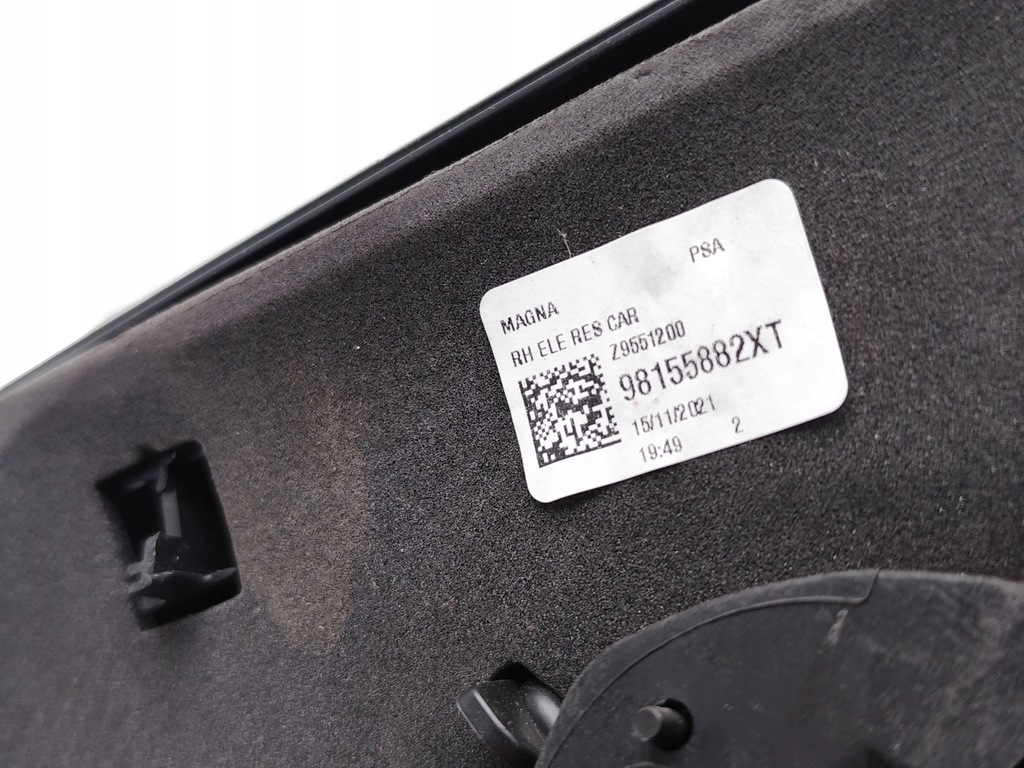 фото №7, Peugeot expert передня частина передня частина electric дзеркало перед prawidłowy 2021 van 4/5dr