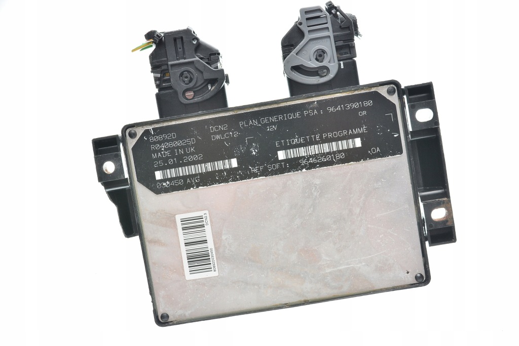 фото №1, Бортовой компьютер partner 1.9 9641390180 9646260180 описание