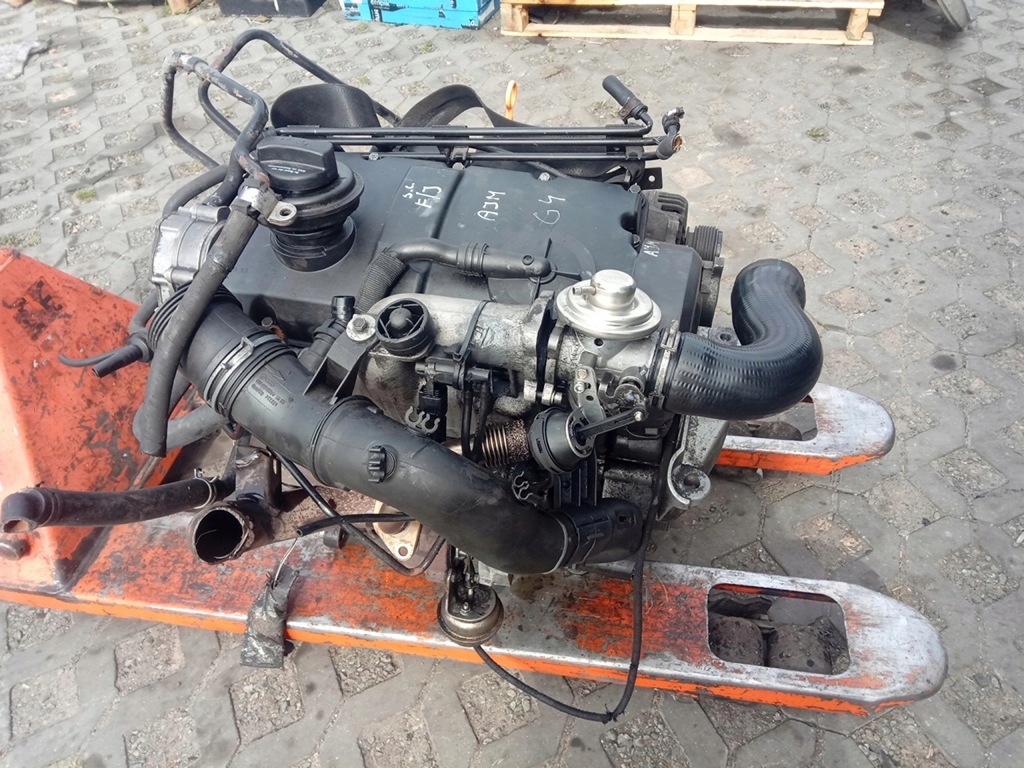фото №6, Двигун ajm 1.9tdi vw audi голий блок двигуна