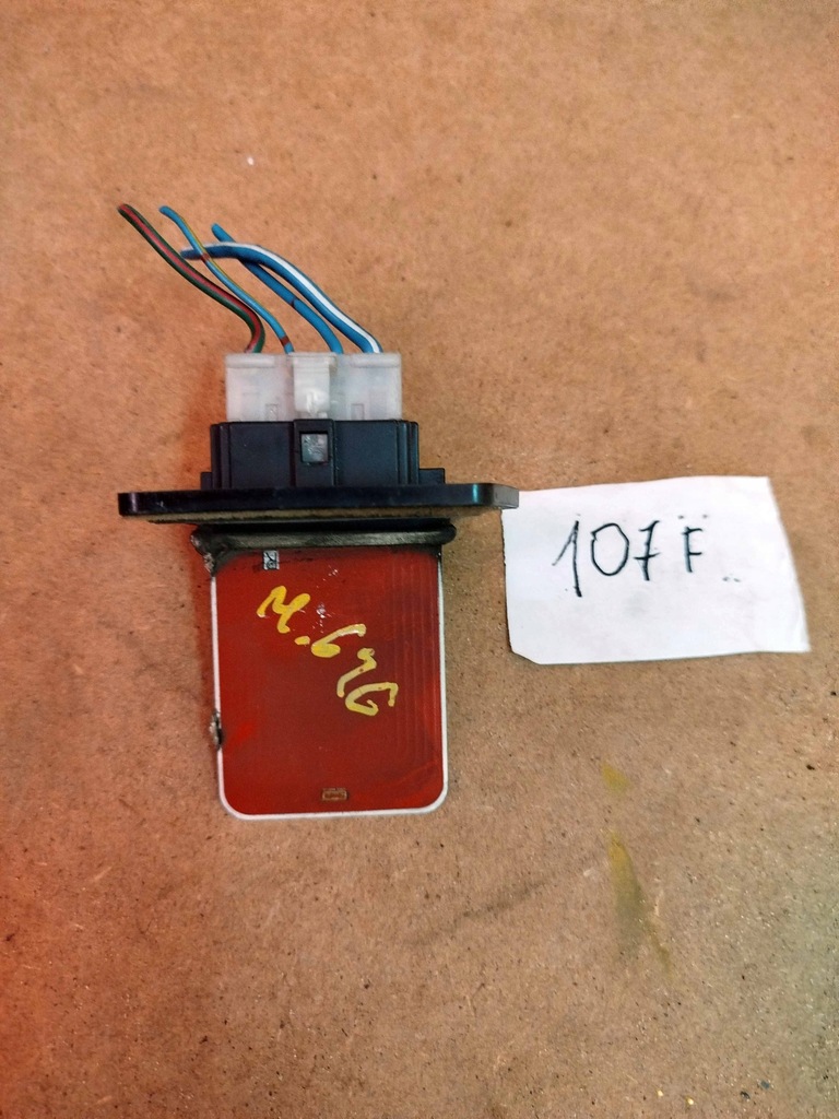 фото №1, Резистор резистор вентилятор mazda 626