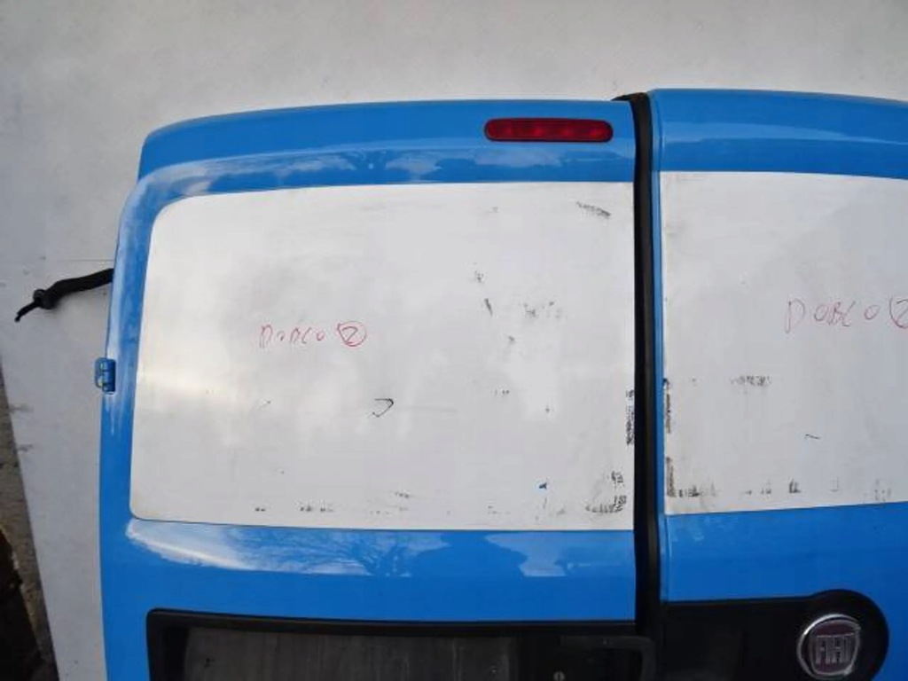 фото №8, Дверь задняя крышка багажника kpl. 2 штуки fiat doblo ii