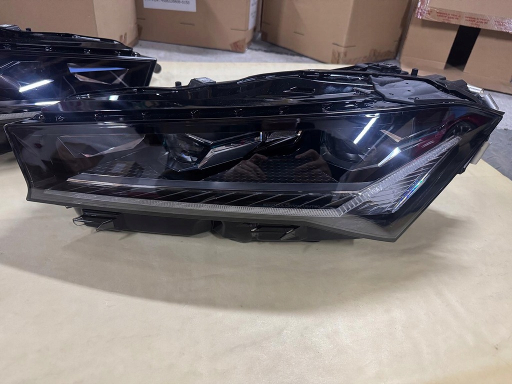 фото №13, Skoda superb iv 4 полный лампы перед full led matrix лампа правая левая