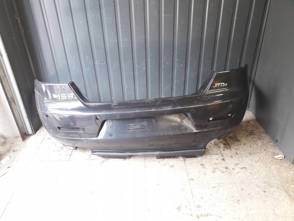 фото №1, 156043695 бампер задня alfa romeo 159 чорний 05-10r kombi