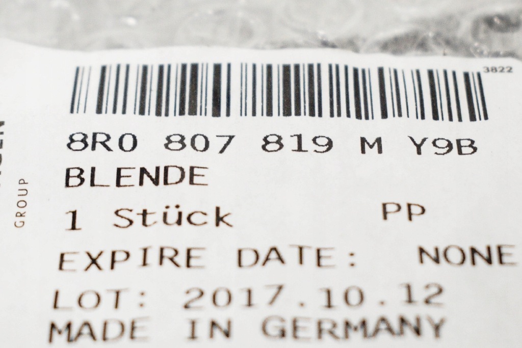 фото №7, Audi a1 mk1 накладка педалі зчеплення rhd 6y27211749b9 6y2721174 9b9 nowa