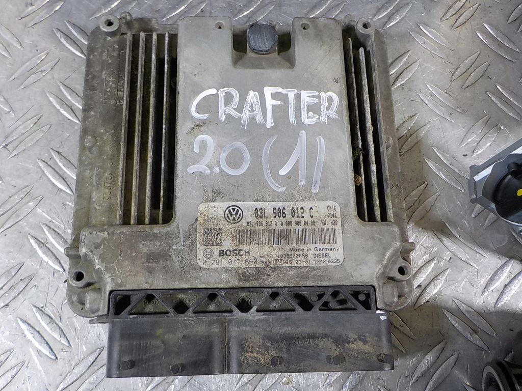 фото №5, Vw crafter 2.0 tdi 12-17 бортовий комп'ютер набір