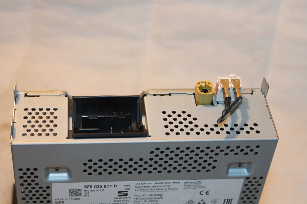 фото №3, Мультимедіа зчитувач mib радіо cd seat leon ateca